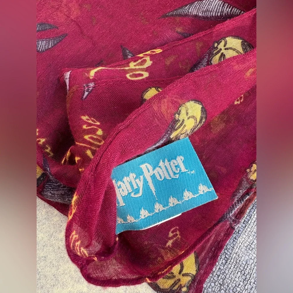 Harry Potter Golden Snitch Infinity Scarf
